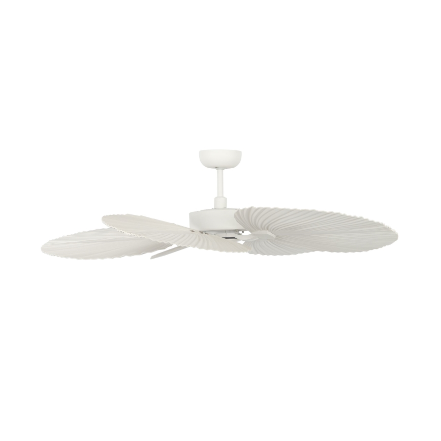 Lucci Air 21065449 - Ventoinha de teto BALI diâmetro 132 cm branco/creme + comando