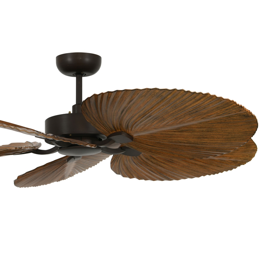 Lucci Air 21065549 - Ventoinha de teto BALI diâmetro 132 cm castanho + comando