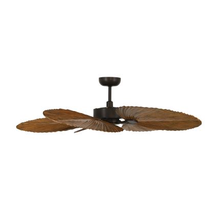 Lucci Air 21065549 - Ventoinha de teto BALI diâmetro 132 cm castanho + comando
