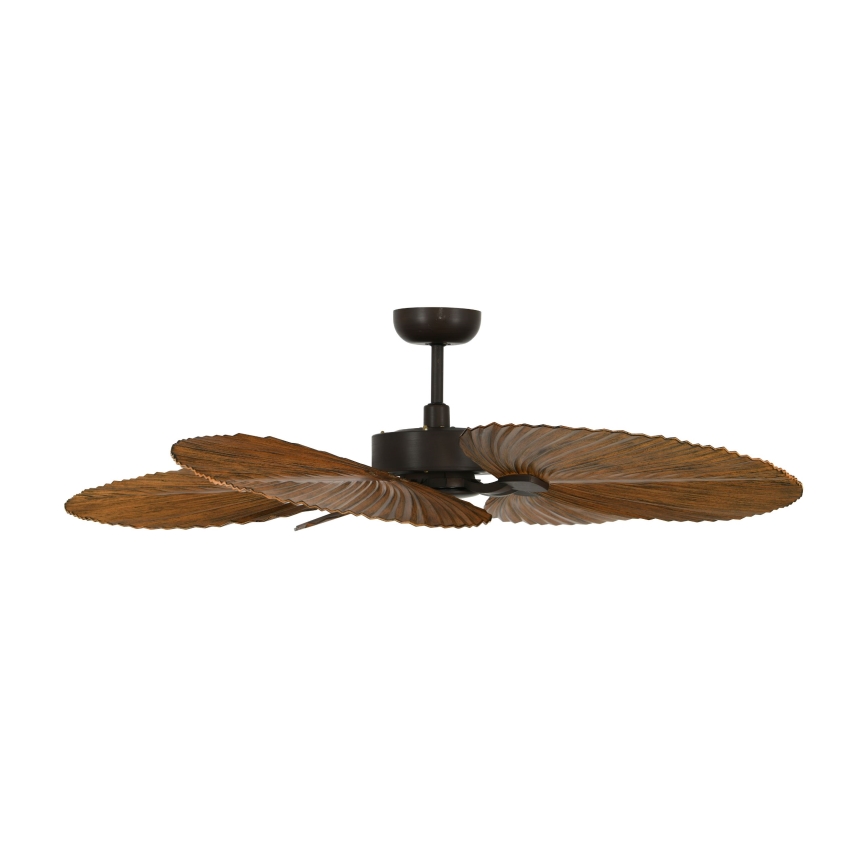 Lucci Air 21065549 - Ventoinha de teto BALI diâmetro 132 cm castanho + comando