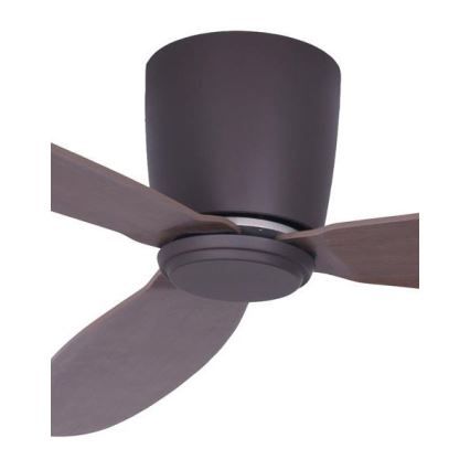 Lucci air 212883 - Ventilador de teto AIRFUSION RADAR madeira/marrom + controlo remoto