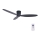 Lucci Air 212884 - Ventoinha de teto AIRFUSION RADAR preto + controlo remoto