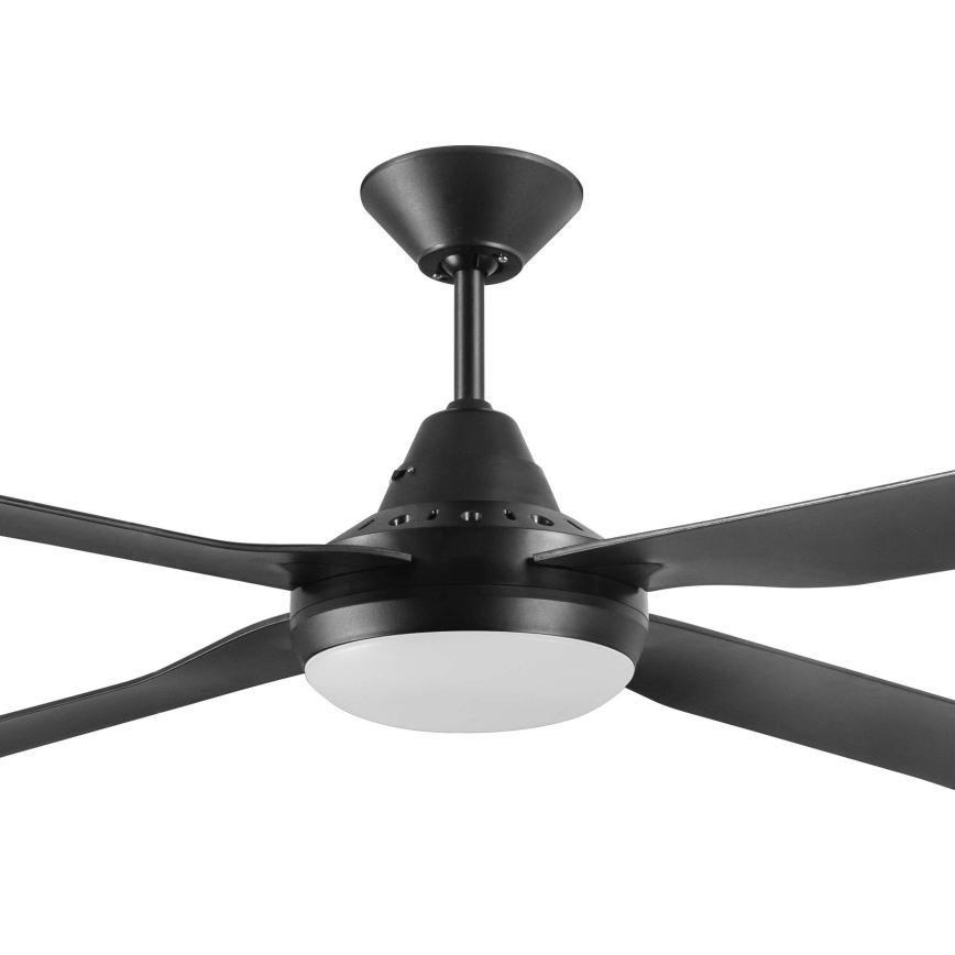 Lucci air 212899 - Ventoinha de teto LED com regulação MOONAH 1xGX53/21W/230V preta + controlo remoto