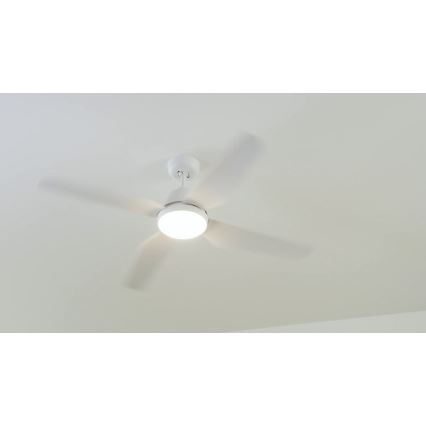 Lucci Air 212994 - Ventoinha de teto LED ARIA LED/18W/230V branco + comando