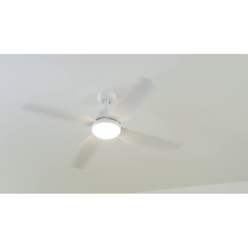 Lucci Air 212994 - Ventoinha de teto LED ARIA LED/18W/230V branco + comando