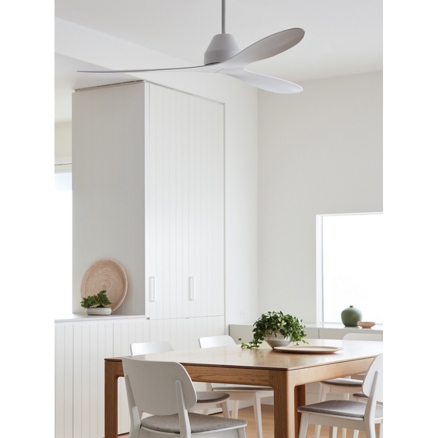 Lucci air 213040 - Ventoinha de teto WHITEHAVEN branco + controlo remoto