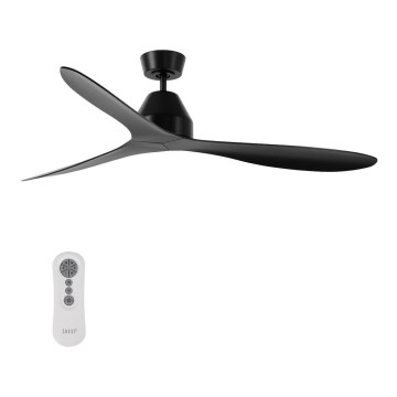 Lucci air 213041 - Ventoinha de teto WHITEHAVEN preto + controlo remoto
