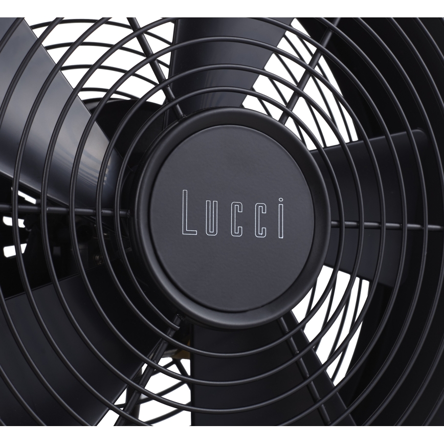 Lucci Air 213116EU - Ventoinha de pé BREEZE castanho