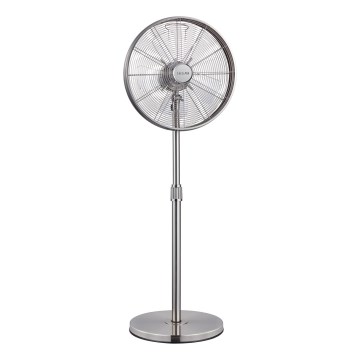 Lucci Air 213117EU - Ventoinha de pé BREEZE cromado mate