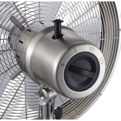 Lucci Air 213117EU - Ventoinha de pé BREEZE cromado mate