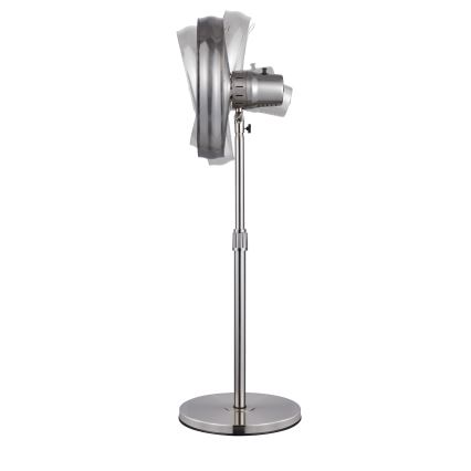Lucci Air 213117EU - Ventoinha de pé BREEZE cromado mate