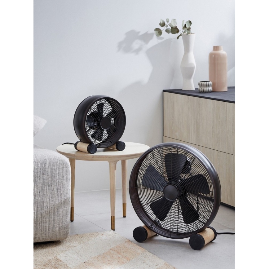 Lucci air 213120 - Ventoinha de mesa BREEZE preto