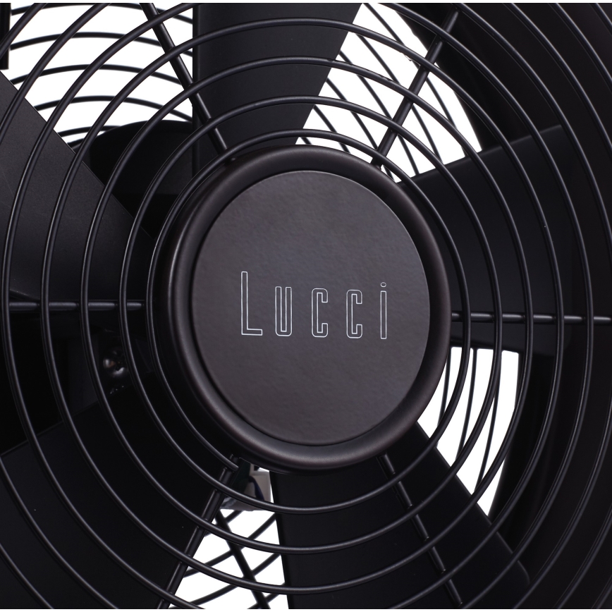 Lucci air 213121 - Ventoinha de mesa BREEZE castanho