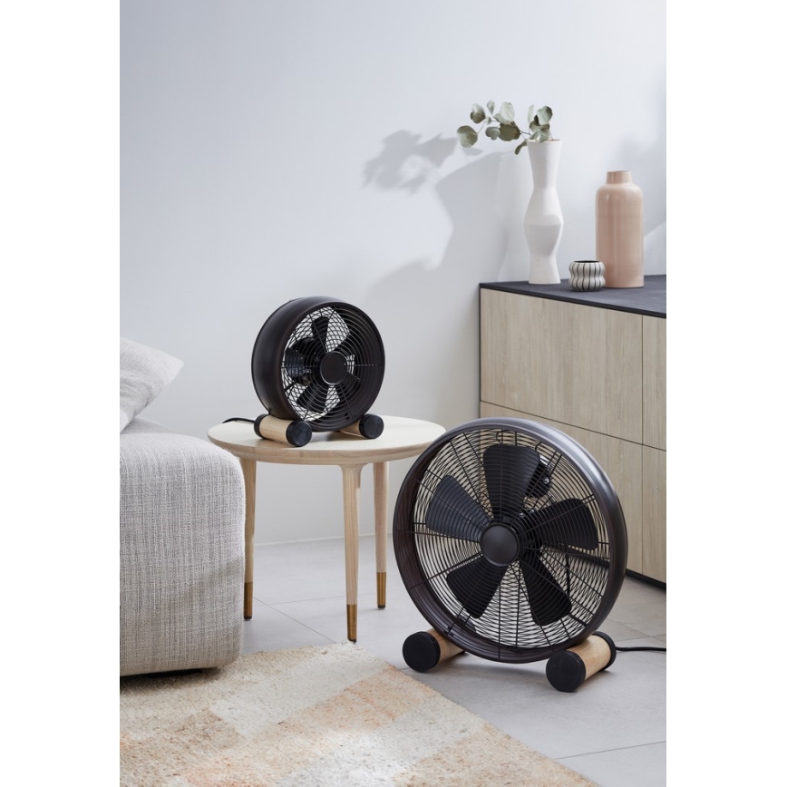 Lucci Air 213122EU - Ventoinha de chão BREEZE preto