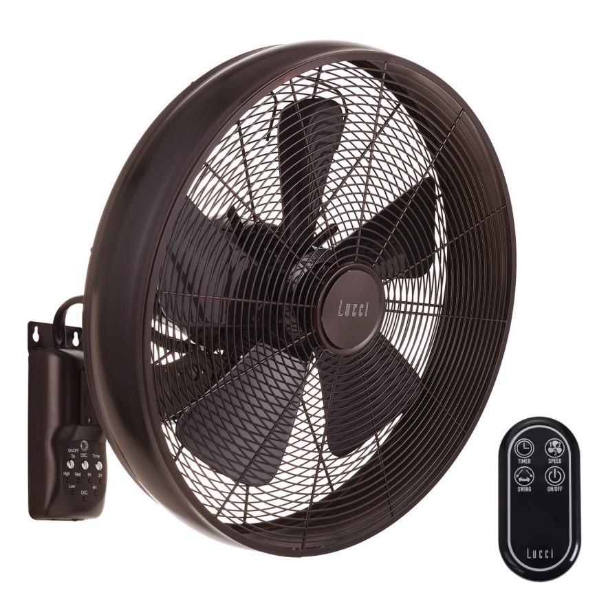 Lucci air 213124 - Controlo remoto para fans BREEZE preto