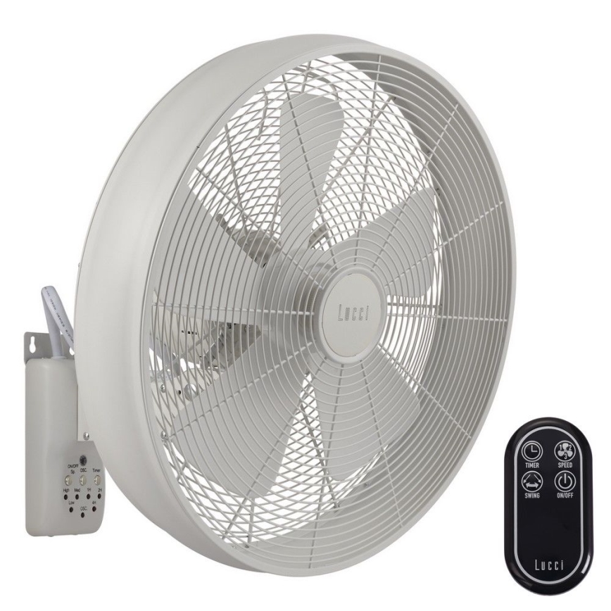 Lucci air 213124 - Controlo remoto para fans BREEZE preto