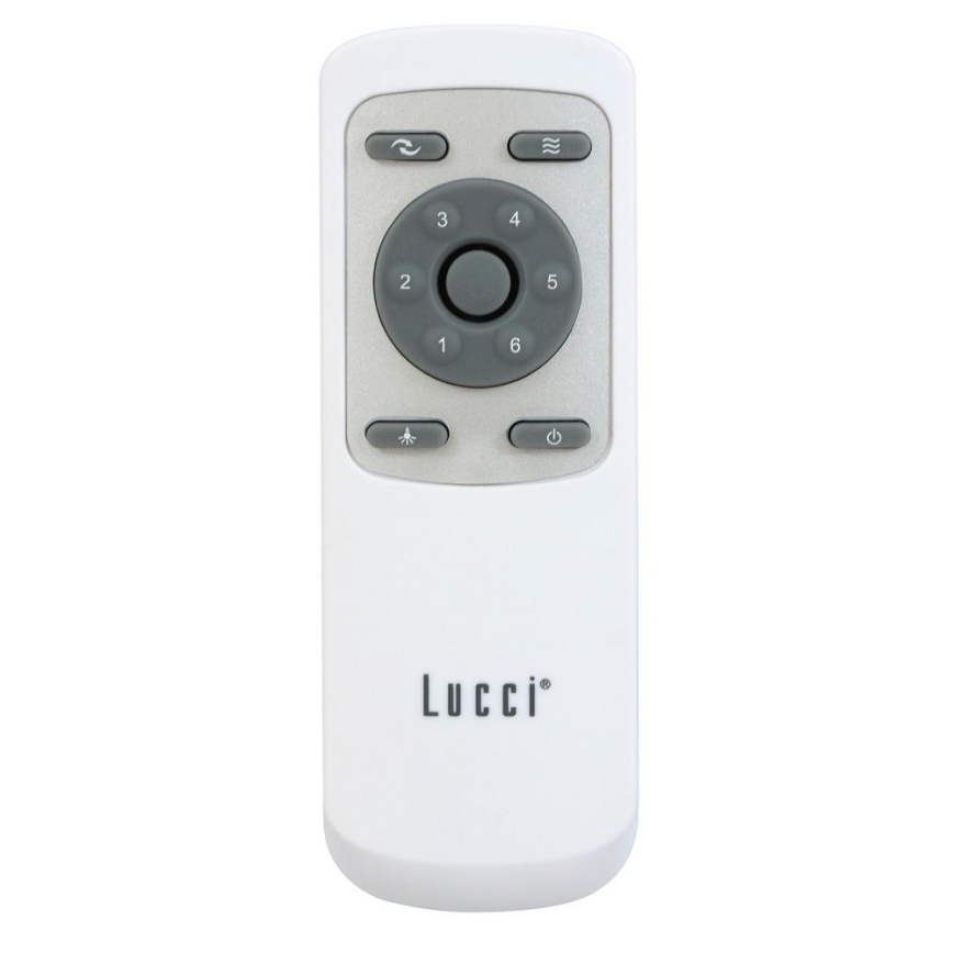 Lucci air 213170 - Ventoinha de teto LED NEWPORT preto + controlo remoto