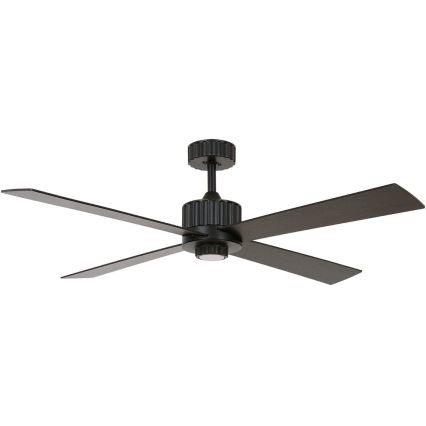 Lucci air 213170 - Ventoinha de teto LED NEWPORT wenge/castanho + comando