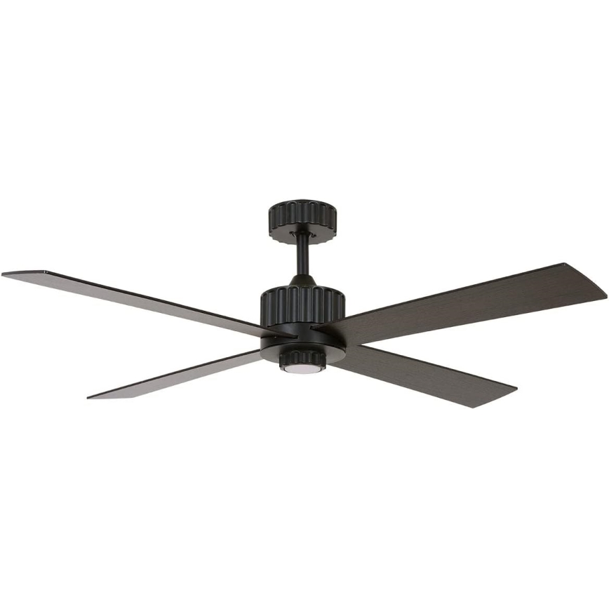 Lucci air 213170 - Ventoinha de teto LED NEWPORT wenge/castanho + comando