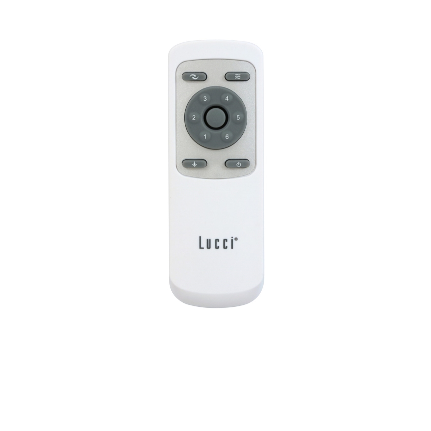 Lucci air 213171 - Ventoinha de teto LED NEWPORT madeira/branco/bege + comando