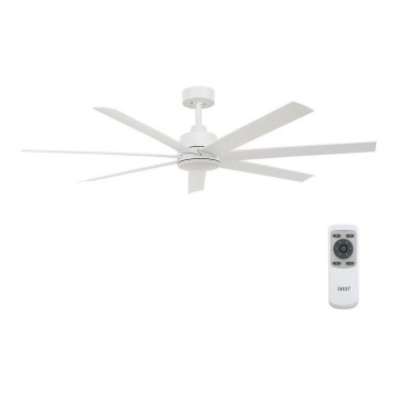 Lucci air 213182 - Ventoinha de teto LED ATLANTA 1xGX53/12W/230V branco + controlo remoto