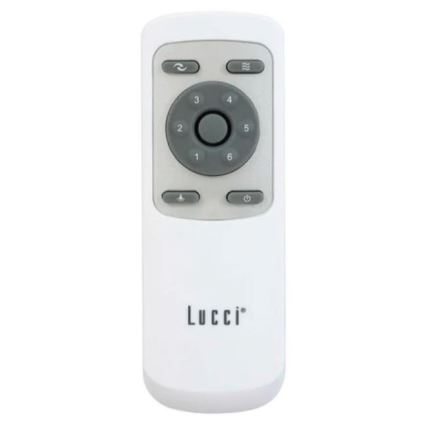Lucci Air 21318349 - Ventoinha de teto LED com regulação ATLANTA 1xGX53/12W/230V diâmetro 142 cm preto + comando