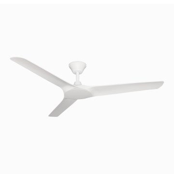 Lucci Air 21321549 - Ventoinha de teto ABYSS diâmetro 142 cm IP66 branco + comando