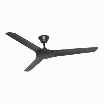 Lucci Air 21321649 - Ventoinha de teto ABYSS diâmetro 142 cm IP66 preto + comando