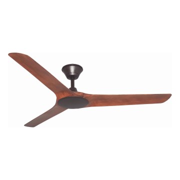 Lucci Air 21321749 - Ventoinha de teto ABYSS diâmetro 142 cm IP66 castanho + comando