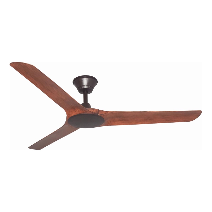 Lucci Air 21321749 - Ventoinha de teto ABYSS diâmetro 142 cm IP66 castanho + comando