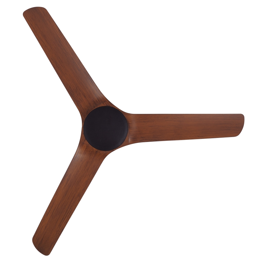 Lucci Air 21321749 - Ventoinha de teto ABYSS diâmetro 142 cm IP66 castanho + comando