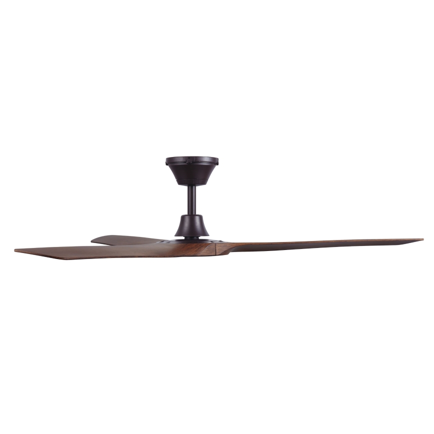 Lucci Air 21321749 - Ventoinha de teto ABYSS diâmetro 142 cm IP66 castanho + comando