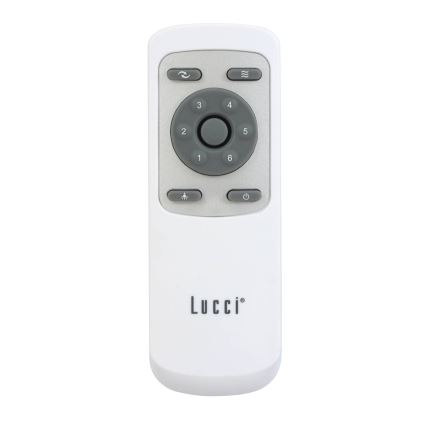 Lucci air 213300 - Ventoinha de teto LED com regulação UNIONE 1xGX53/12W/230V castanho + controlo remoto