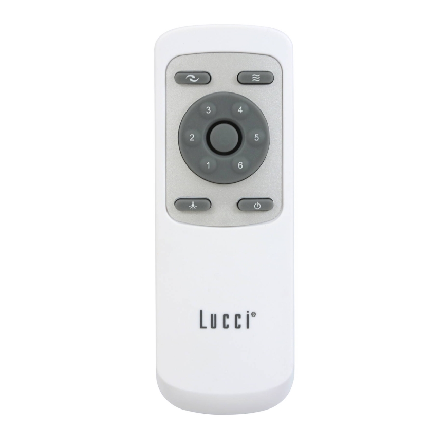 Lucci air 213300 - Ventoinha de teto LED com regulação UNIONE 1xGX53/12W/230V castanho + controlo remoto