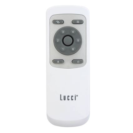Lucci air 213301- Ventoinha de teto LED com regulação UNIONE 1xGX53/12W/230V castanho/cromado brilhante + comando