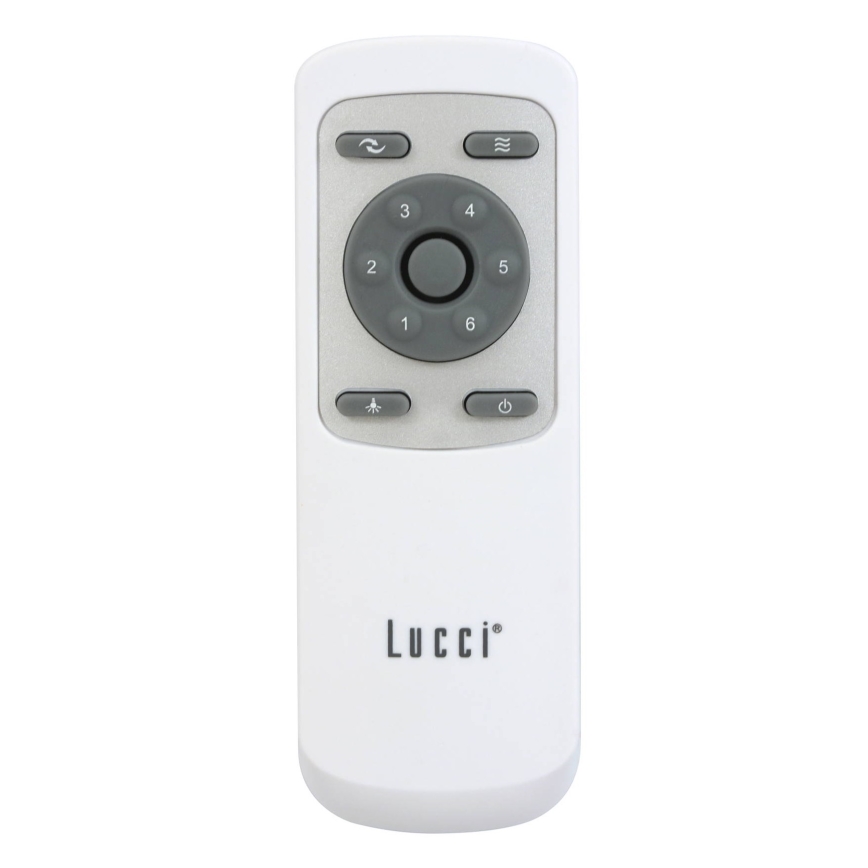 Lucci air 213302 - Ventoinha de teto LED com regulação SLIPSTREAM 1xGX53/12W/230V branca+ controlo remoto