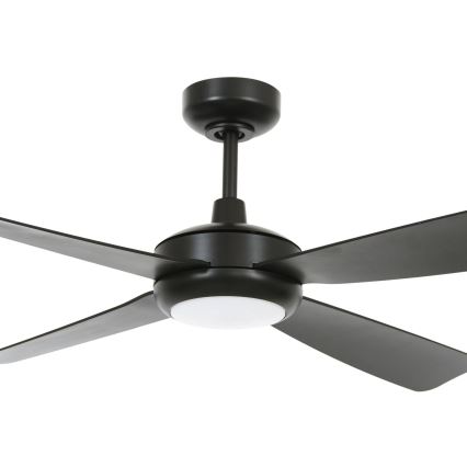Lucci air 213303 - Ventoinha de teto LED com regulação SLIPSTREAM 1xGX53/12W/230V preta + controlo remoto