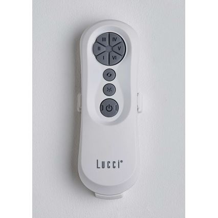 Lucci air 213351 - Ventoinha de teto LED com regulação RIVIERA 1xGX53/12W/230V preta + controlo remoto