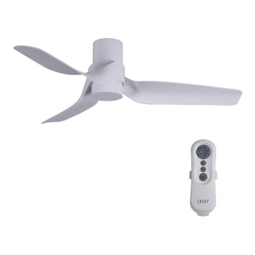 Lucci air 213353 - Ventoinha de teto LED com regulação NAUTICA 1xGX53/12W/230V branca + controlo remoto
