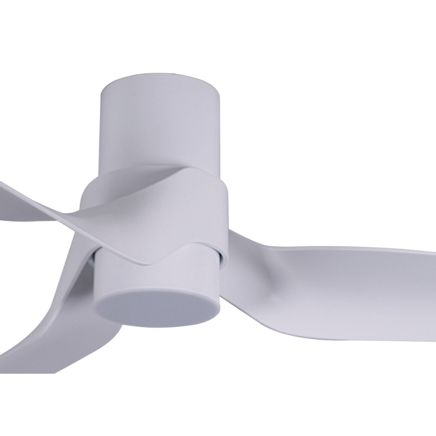 Lucci air 213353 - Ventoinha de teto LED com regulação NAUTICA 1xGX53/12W/230V branca + controlo remoto