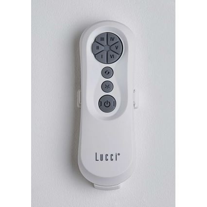 Lucci air 213353 - Ventoinha de teto LED com regulação NAUTICA 1xGX53/12W/230V branca + controlo remoto