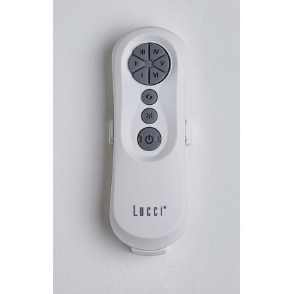 Lucci air 213354 - Ventoinha de teto LED com regulação NAUTICA 1xGX53/12W/230V preta + comando