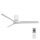 Lucci air 21610049 - Ventoinha de teto LONDO branco + controlo remoto