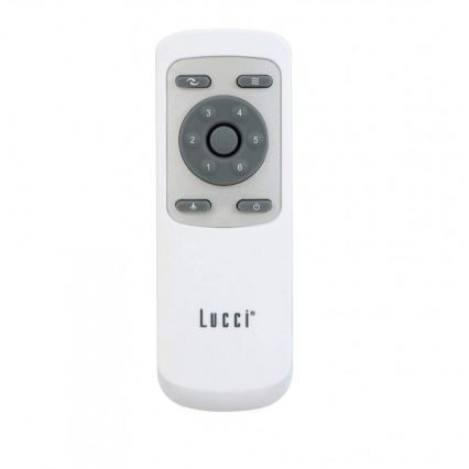 Lucci air 21610449 - Ventoinha de teto LED com regulação CLIMATE 1xGX53/12W/230V castanho/cromado brilhante + comando