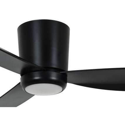 Lucci air 21610749 - Ventoinha de teto LED com regulação ARRAY 1xGX53/12W/230V preto + comando