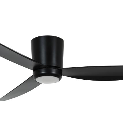 Lucci air 21610749 - Ventoinha de teto LED com regulação ARRAY 1xGX53/12W/230V preto + comando