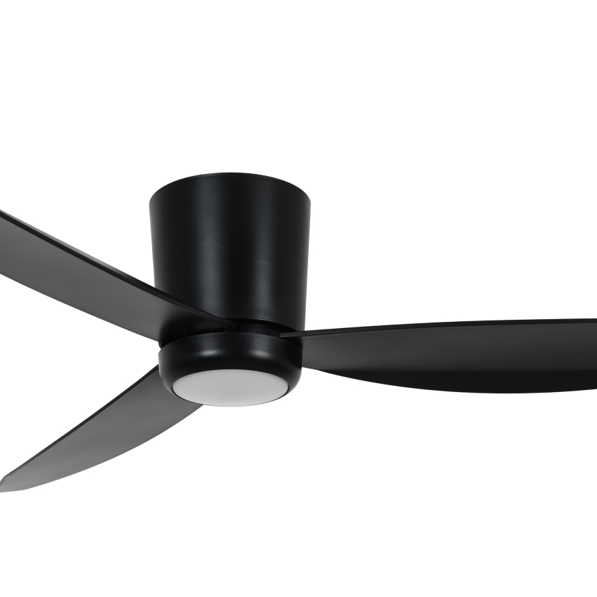 Lucci air 21610749 - Ventoinha de teto LED com regulação ARRAY 1xGX53/12W/230V preto + comando