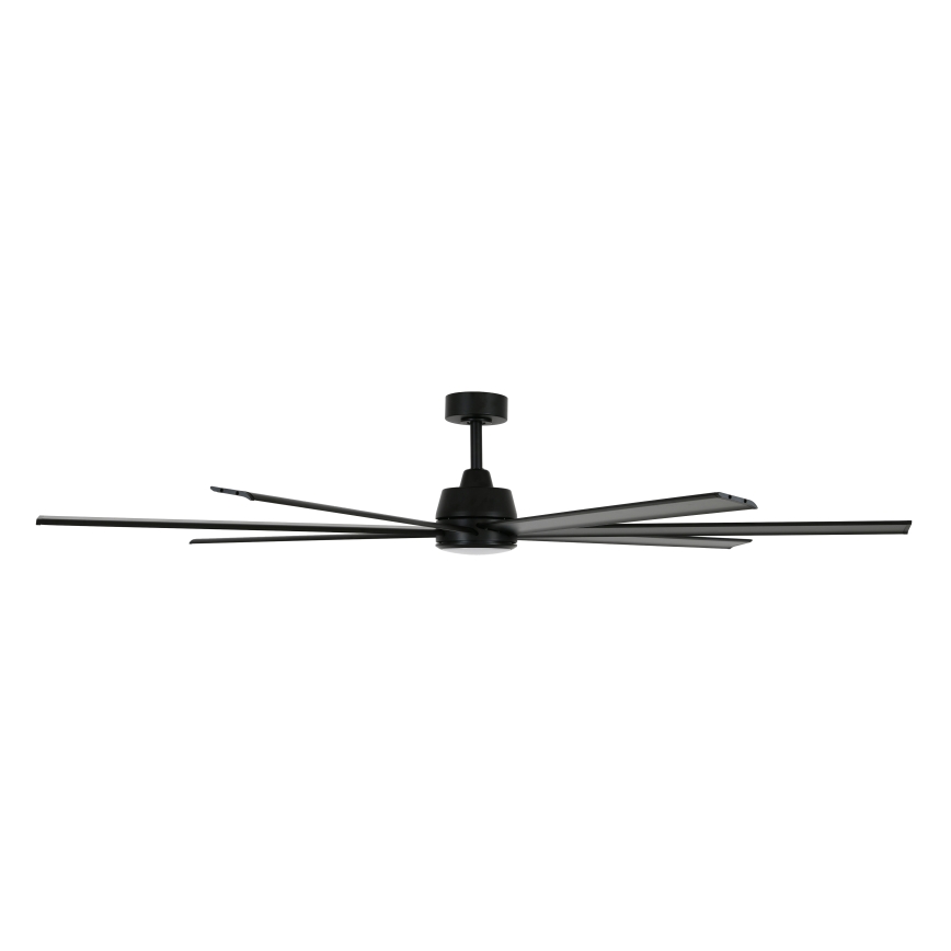 Lucci air 21610949 - Ventoinha de teto ATLANTA 1xGX53/12W/230V preto + comando