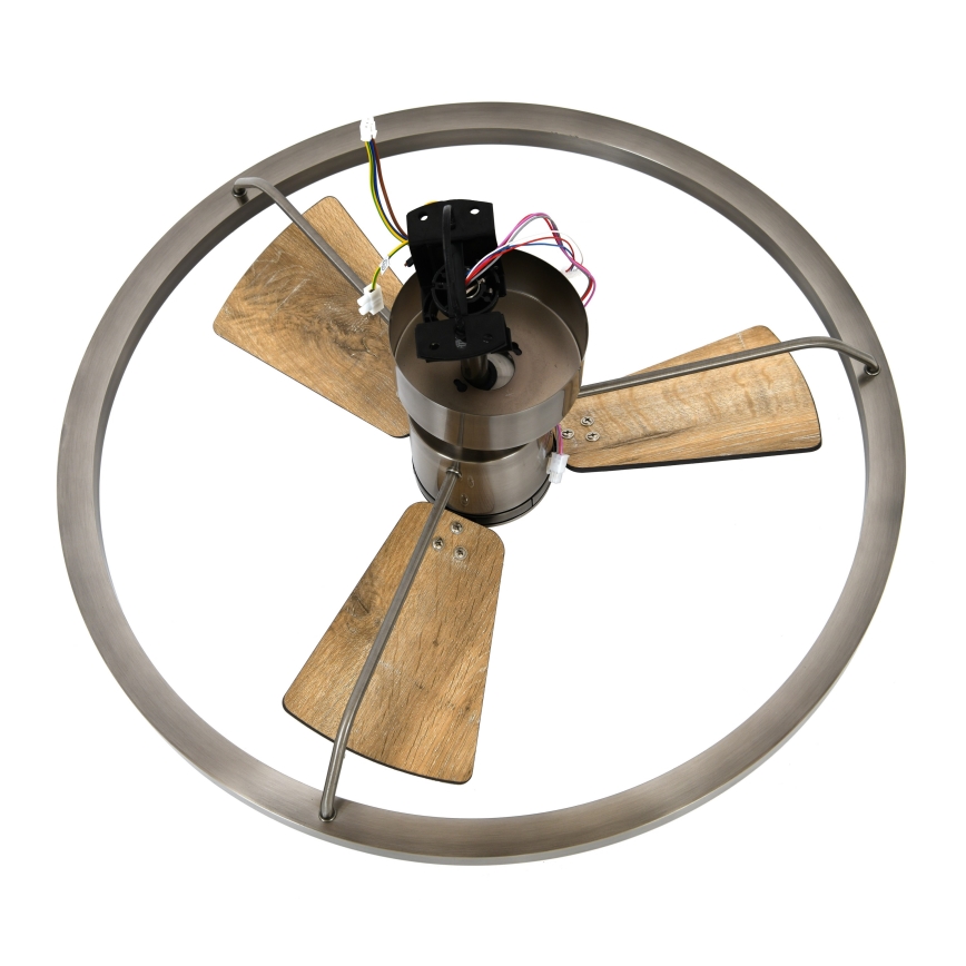 Lucci air 21611749 - Ventoinha de teto LED com regulação CESSNA LED/36W/230V 3000/4000/5000K cromado mate + comando