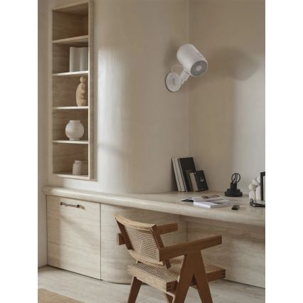 Lucci Air 21612549 - Ventoinha de parede JET 32W/230V branco + comando